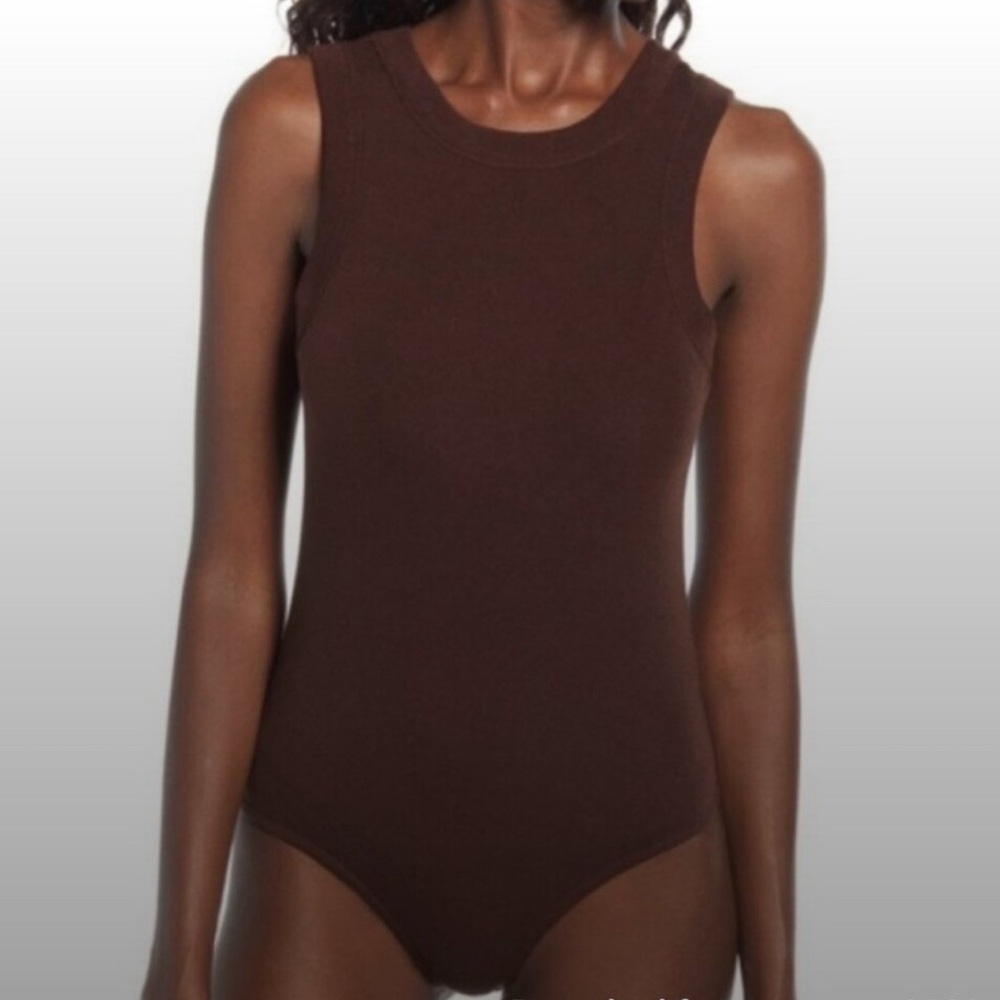 4th & Reckless Ribbed Scoop Back Bodysuit NWT